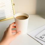 300 ml Single Wall Paper Cup Bowl For Takeout Milk tea Water Coffee