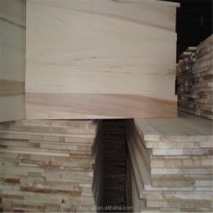 Quality Original Bleached Poplar Lumber 2440x1220mm For Strong Durable Wood Panels wholesale