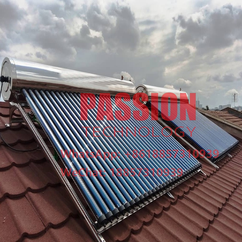 200L High Presssure Solar Water Heater 20tubes Pool Heat Pipe Solar Collector
