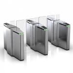 Stainless Steel Security Access Control Turnstile Automatic Sliding Barrier Gate