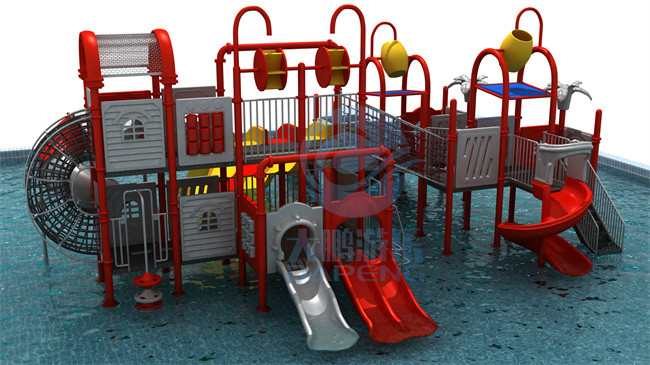 Children'S Medium Water Slide LLDPE Anti UV Static Customized