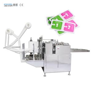 Quality Automatic Alcohol Pad Making Machine Alcohol Pad Packers Package Equipment 220v 50hz wholesale