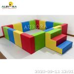 200x200cm Indoor Kids Soft Play Equipment Ball Pit Colored Customized Design