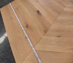 Character ABCD grade 60 degree Euro Oak Chevron Engineered wood Flooring Natural
