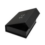Custom Logo Luxury Matte Magnetic Closure Storage Flip Box for Customer