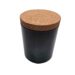 DIY Tinted Glass Bottle Cork Top Candle Jars Airtight Decorative