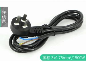 Quality AC CCC Power Cord 3mx0.75mm Anti Oxidation For Dishwasher wholesale