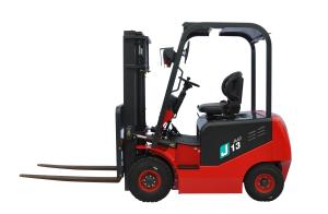 Quality High Performance Electric Counterbalance Forklift , 1.3 Ton Four Wheel Electric Forklift wholesale