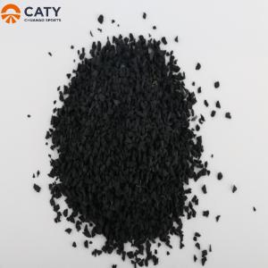 Quality 0.5-2mm Crumb Rubber Infill , Football Field Artificial Grass Infill Sand wholesale