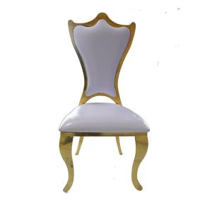 Quality Wedding Crown Royal Chair Event Bride And Groom Chairs OEM Synthetic Leather wholesale