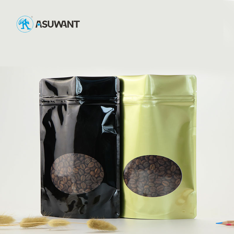 Resealable Aluminum Foil Zipper Bag Matte Small Sachet Colored CMYK Printing