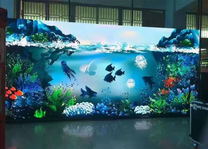 HD P1.6mm Small Space Indoor Full Color Led Display 120*90 Module Resolution