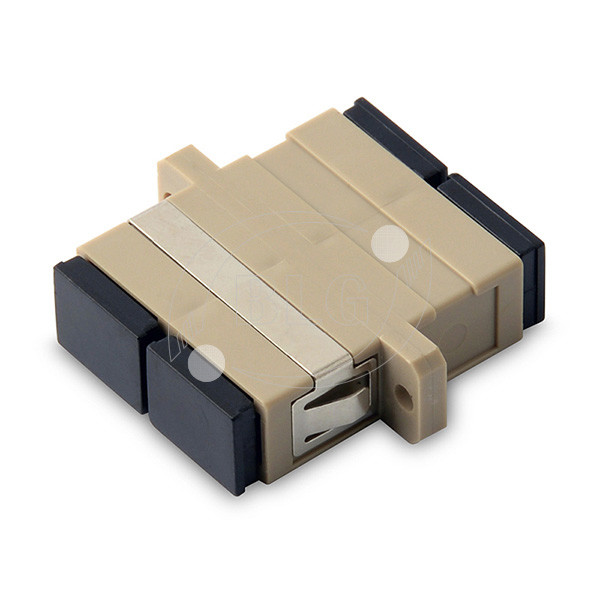 SX / DX SC PC / APC Fiber Optic Cable Assemblies , SM / MM Fiber Optic Adapter
