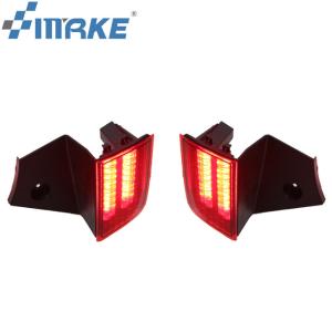 Quality For 2015-2019 Mitsubishi Pajero Sport Red Rear Bumper Reflectors Tail Brake Light wholesale