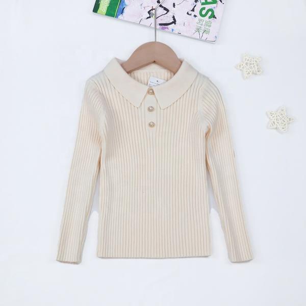 Stock Baby Girl Winter Clothes Rib Knitted Newborn Baby Boy Child Kids Girls
