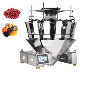 Quality 10/14 Heads Multi Head Combination Weigher For Dry Fruit Candy Snack wholesale