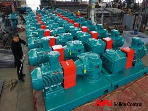 Helical Bevel Geared Oil Drilling Mud Agitator Horizontally Mounted 15KW