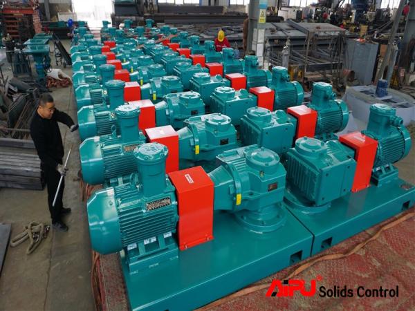 Cheap Helical Bevel Geared Oil Drilling Mud Agitator Horizontally Mounted 15KW for sale