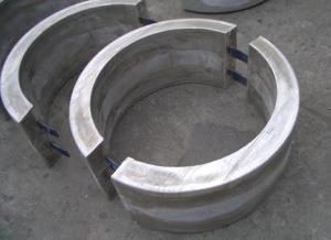 Quality Pipelines Zinc Bracelet Anodes With underground / under mud / under seawater wholesale