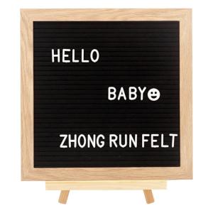 Quality White Frame Sign Menu Letters Outdoor Set Stand Changeable Plastic Felt Letter Board wholesale