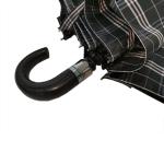 21 Inch Leather Handle Auto Open Close Umbrella , Mens Storm Proof Umbrella