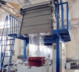 Quality Large PVC Blown Film Extrusion Machine Monolayer Blown Film Plant 30 - 45kg/H wholesale