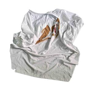 Quality 100kg Packaging 85% Cotton White Cleaning Rags wholesale