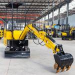 Euro V Engine Crawler Hydraulic Excavator Mini Crawler Excavator ISO9001
