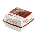 Paperboard Burger Box Biodegradable Disposable Food Grade Packaging with