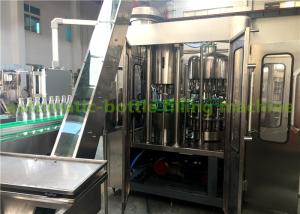 Quality Flavor Water Liquid Bottle Filling Machine , 3 In 1 Juice Production Machine / Line wholesale