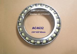 Quality AC4632 excavator bearing thin section angular contact ball bearing 230*320*40mm wholesale