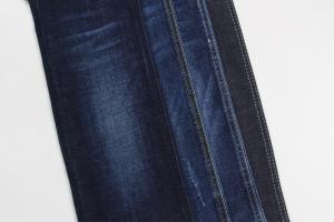 Quality Hot Sell And Wholesale Dark Blue Crosshatch Slub Denim Jeans Fabric wholesale