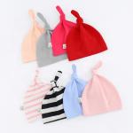 Knitted Organic Cotton Baby Knotted Hat Wholesale