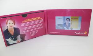 Quality 2 - 8 GB memory Full colors Rechargeable Video Mailer for fair display wholesale