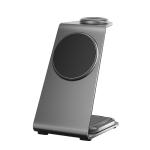 15W 10W 7.5W 5W Qi Standard Metal Wireless Charger with USB C Cable and Aluminum