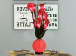 Calla lily vase light hotel small night light indoor living room bedroom