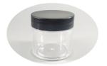 30ML Clear Plastic Eye SGS Cosmetic Cream Jar With Tip