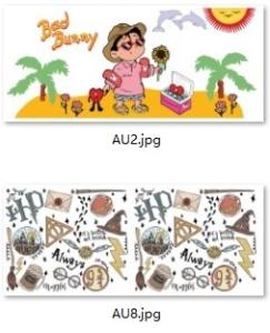 Quality Self Adhesive DTF Wraps UV Transfer Stickers High Heat Resistance wholesale