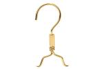 Betterall Beautiful Plastic Clips Pant Usage Metal Gold Hanger