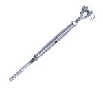 Highly Polished Jaw Swage Tension Fitting For Stainless Steel Cable Wire Railing