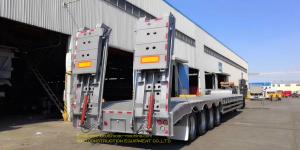 Quality Low Bed Heavy Duty Semi Trailers trailer 3Axle 60T Transporter wholesale