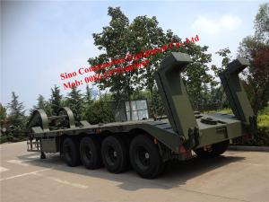 Quality Low - Bed 120 Ton JOST Heavy Duty Semi Trailers wholesale