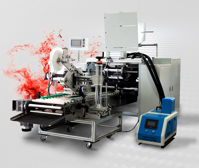 Easy To Operate High Output Automatic Baking Paper Roll Rewinding Machine for Kitchen