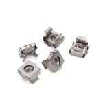Alloy Steel M6 Square Locking Cage Nut Nickel Plated for Imperial Measurement