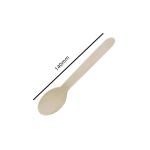 160mm Birchwood Disposable Wooden Eating Utensils forks and spoons Party