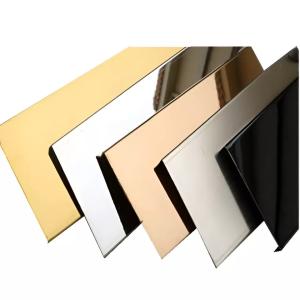 China Thickened Decoiling Color Stainless Steel Plate , Anti Corrosion Rose Gold SS Sheet on sale