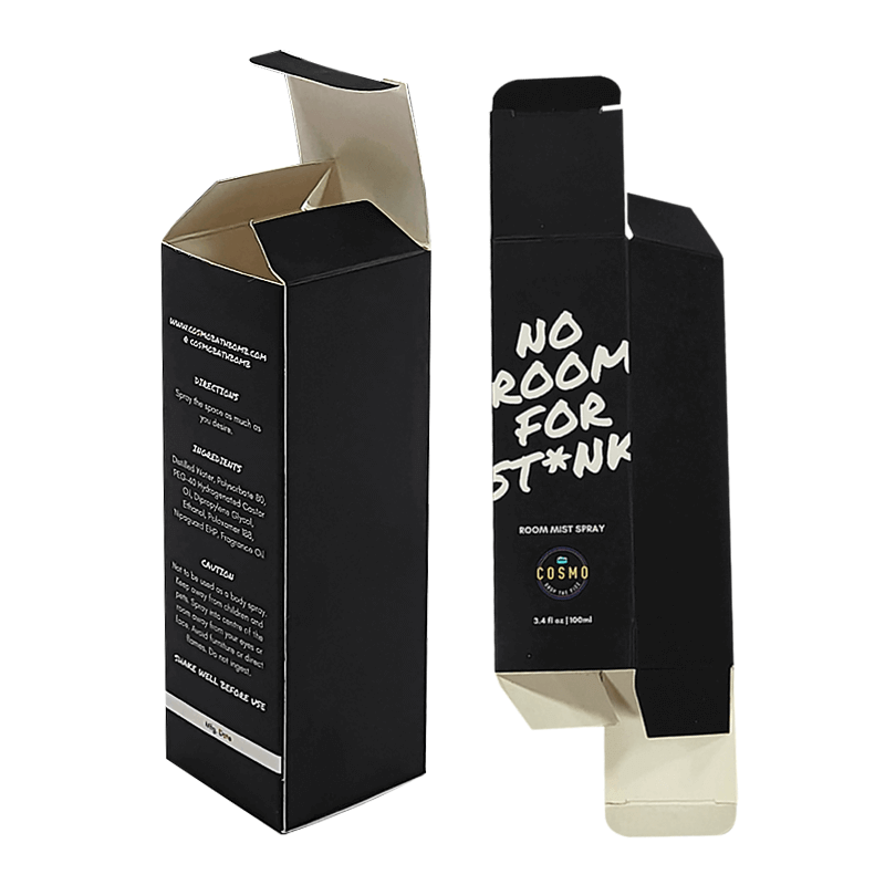 Industrial Retail Tuck End Auto Lock Boxes For Small Paper Drop Bottle Packaging