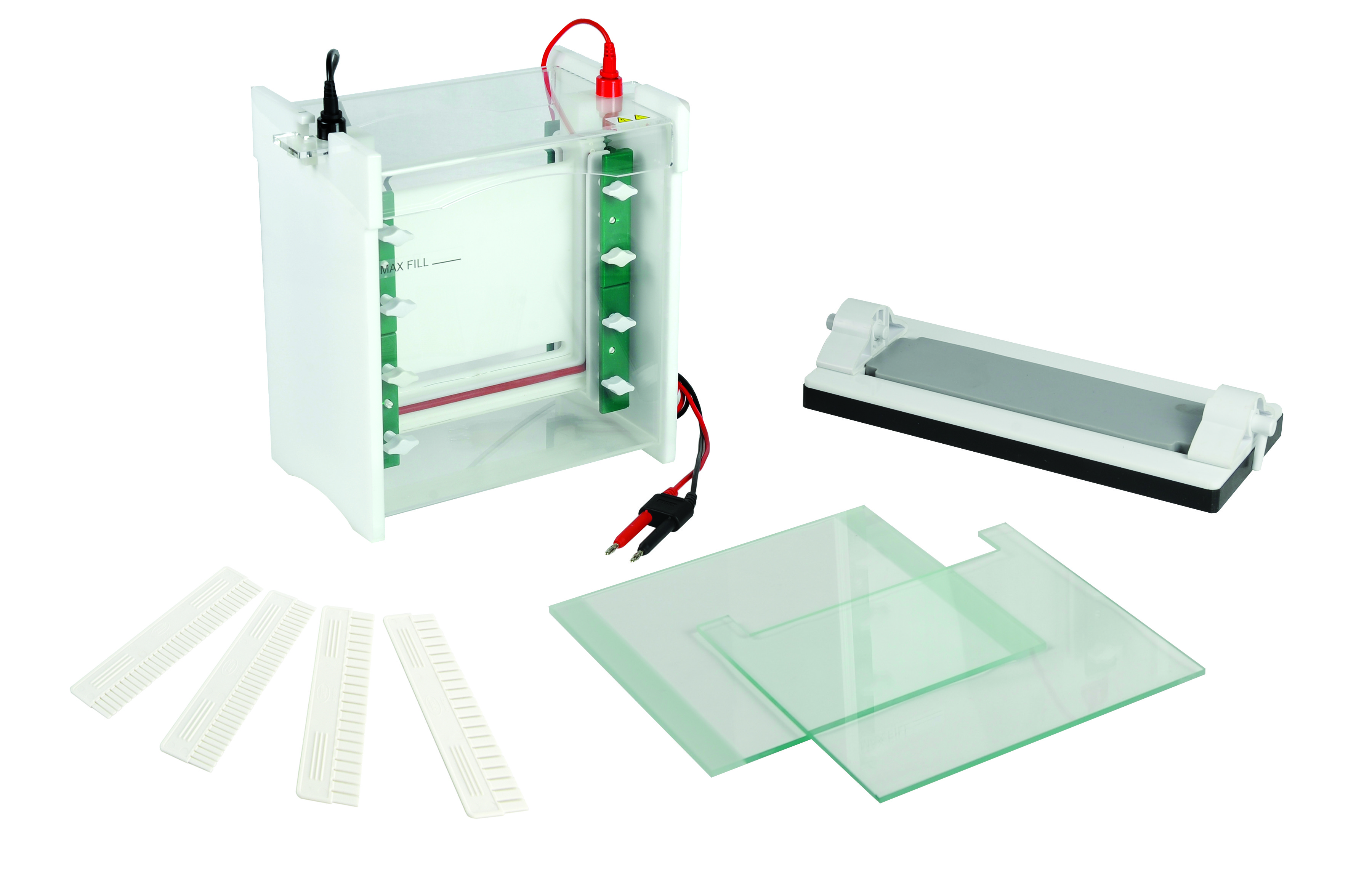 Lab Use Polyacrylamide Gel Electrophoresis Apparatus Mini Protean Electrophoresis Cell Jy-scz6+