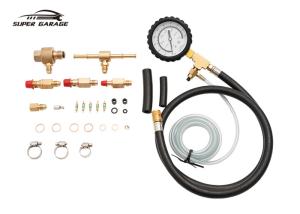 Quality Fuel Injection Pressure Test Kits Gauge Set 0-100Psi 0-700Kpa With Fittings wholesale
