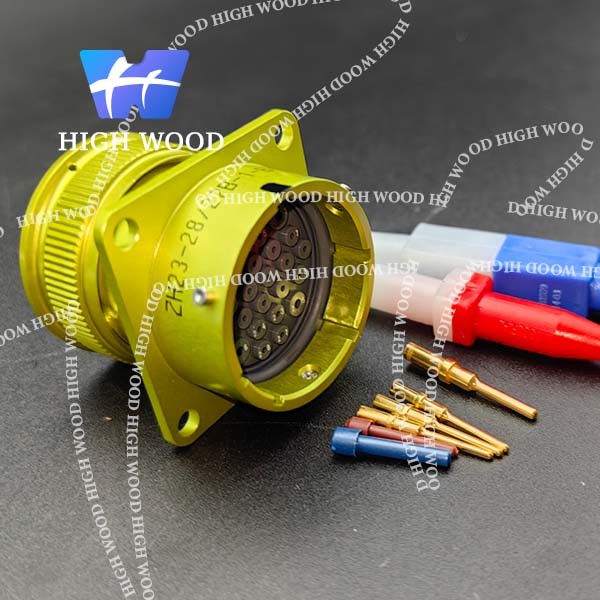 ZH23 Series Environmental Resistance Bayonet Electrical Connector ZH23-28/27B-1-B